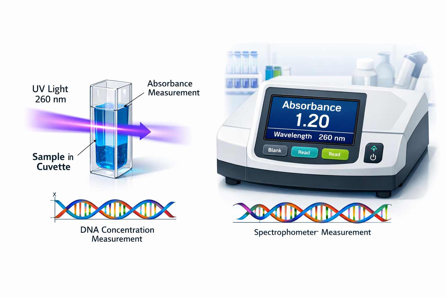 DNA Concentration Calculator (A260 Method) – Calculate DNA, RNA & dsDNA ...